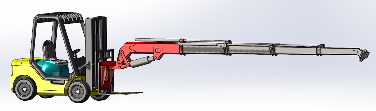 8.1米叉车飞臂吊