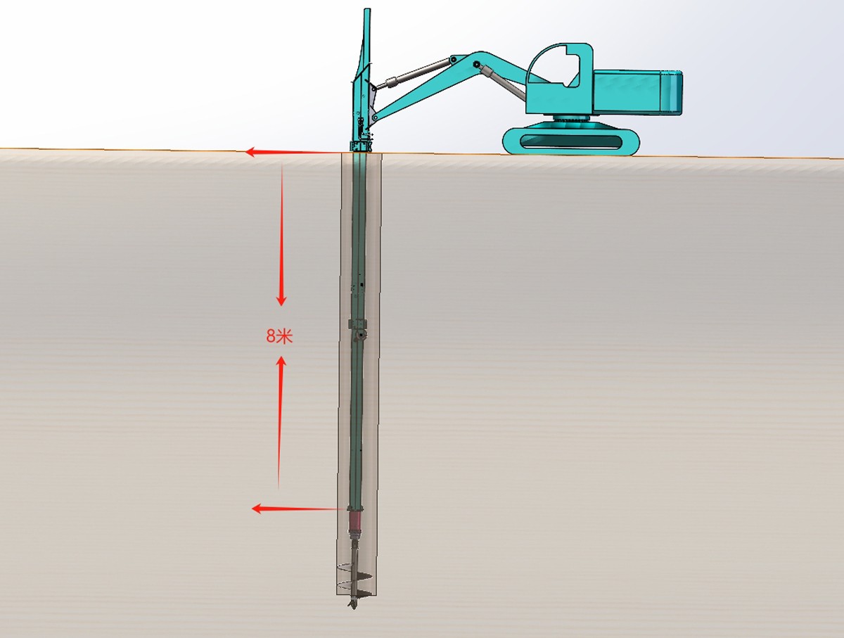 8米打桩机